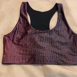 Terez Hi Shine Racerback Sports Bra